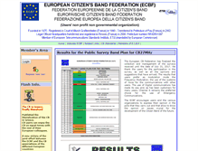 Tablet Screenshot of ecbf.eu